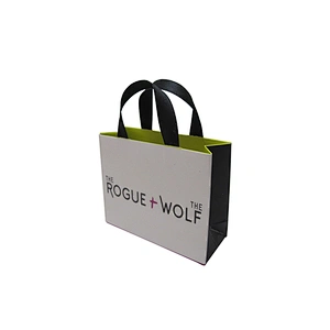 Customizable White Low Price Paper Bag with Handle