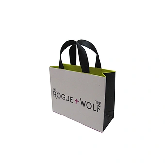 Customizable White Low Price Paper Bag with Handle